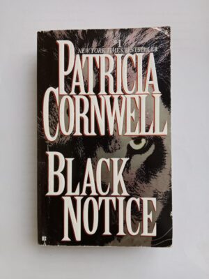Black notice by Patricia Cornwell