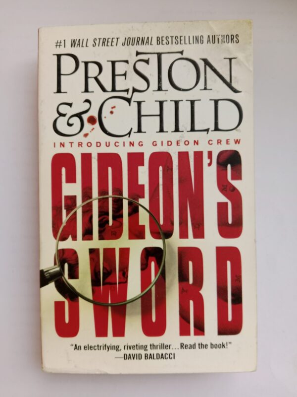 Gideon sword by Preston and Child