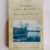 Walden and Civil Disobedience by Henry David Thoreau