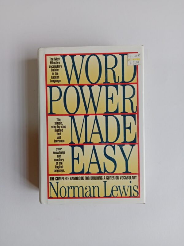 Word Power Made Easy by Norman Lewis